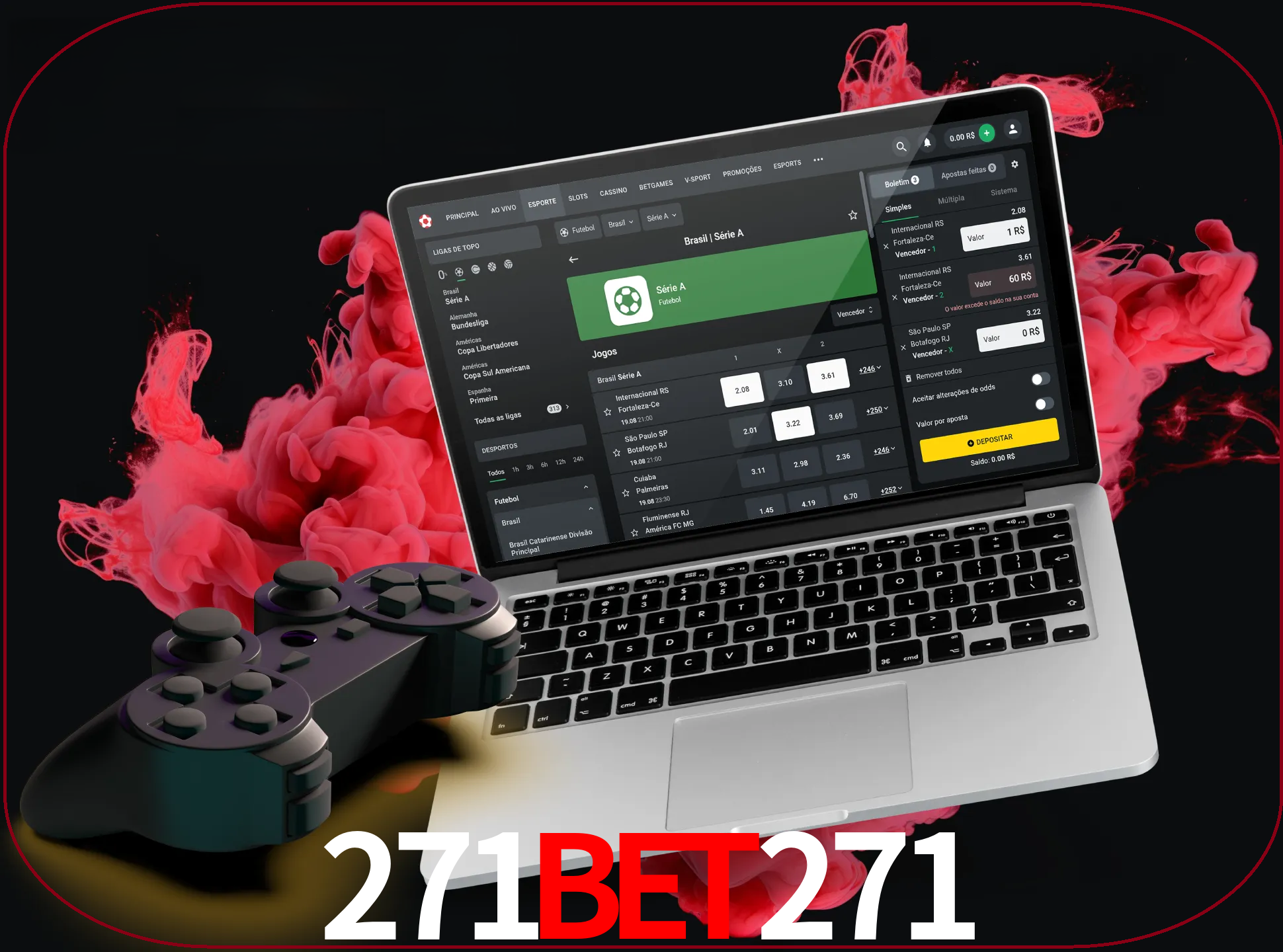 Visite a secção especial de jogos de vídeo em 271BET271 para descobrir em que jogos pode apostar e ganhar muito dinheiro.